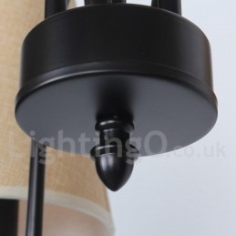 Πολυέλαιος 8 Light Contemporary Rustic Mediterranean Style Candle Style