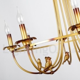 Πολυέλαιος 12 Light Retro Style Candle