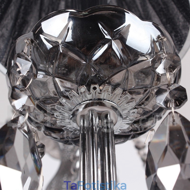 Πολυέλαιος 6 Light K9 Crystal Candle Style