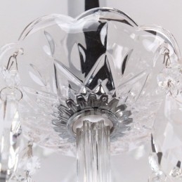 Πολυέλαιος 8 Light Contemporary K9 Crystal Style Candle