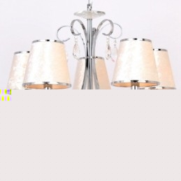 Πολυέλαιος 5 Light Contemporary K9 Crystal Style Candle