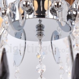 Πολυέλαιος 8 Light Contemporary K9 Crystal Style Candle