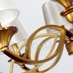 Πολυέλαιος 3 ελαφρύ ρετρό μεσογειακό στυλ ρουστίκ κεριού