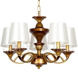 Πολυέλαιος 5 Light Retro Style Candle