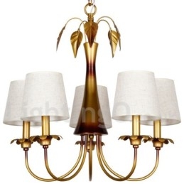 Πολυέλαιος 5 Light Modern Contemporary Rustic Style Candle