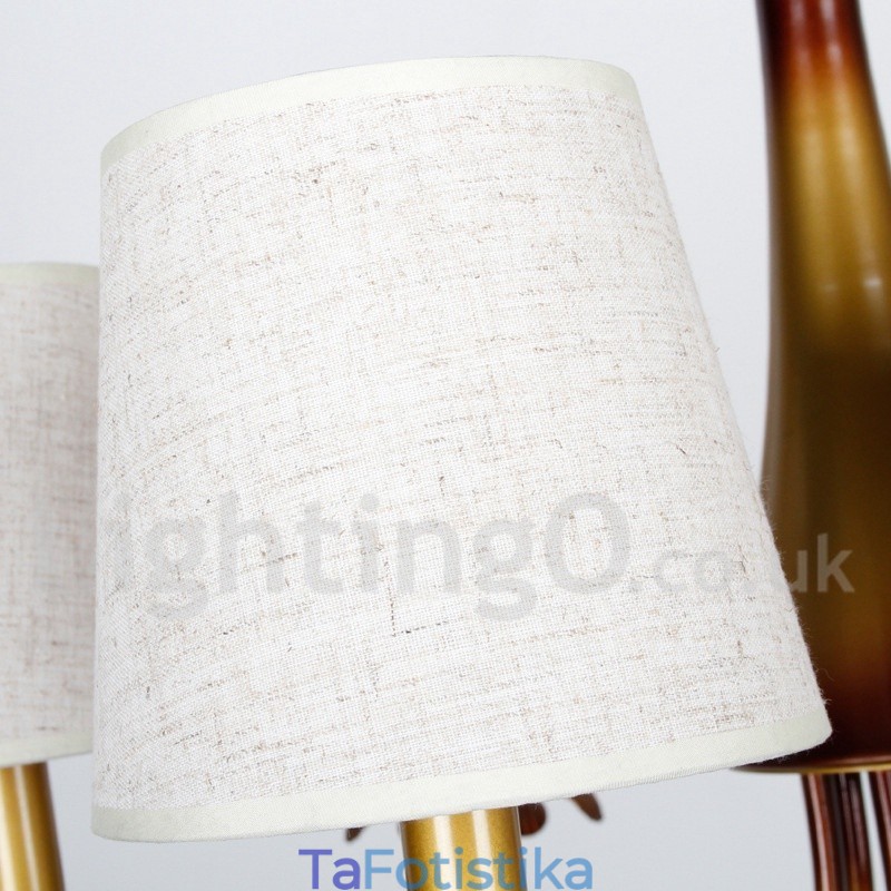 Πολυέλαιος 5 Light Modern Contemporary Rustic Style Candle