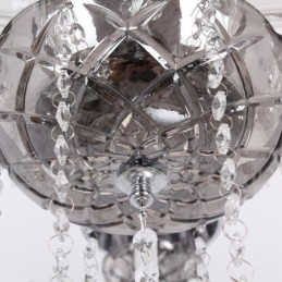 Πολυέλαιος 8 Light K9 Crystal Candle Style