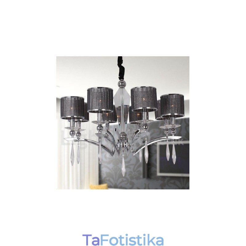 Πολυέλαιος 8 Light Modern Contemporary Style Candle
