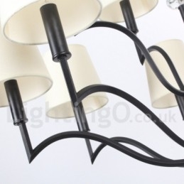 Πολυέλαιος 12 Light Modern Contemporary Style Candle