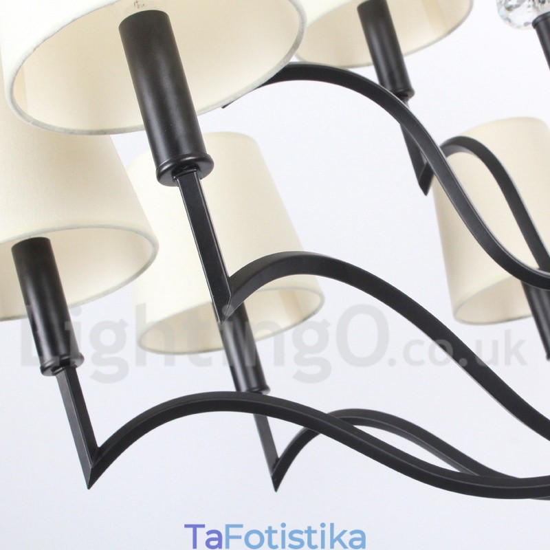 Πολυέλαιος 12 Light Modern Contemporary Style Candle
