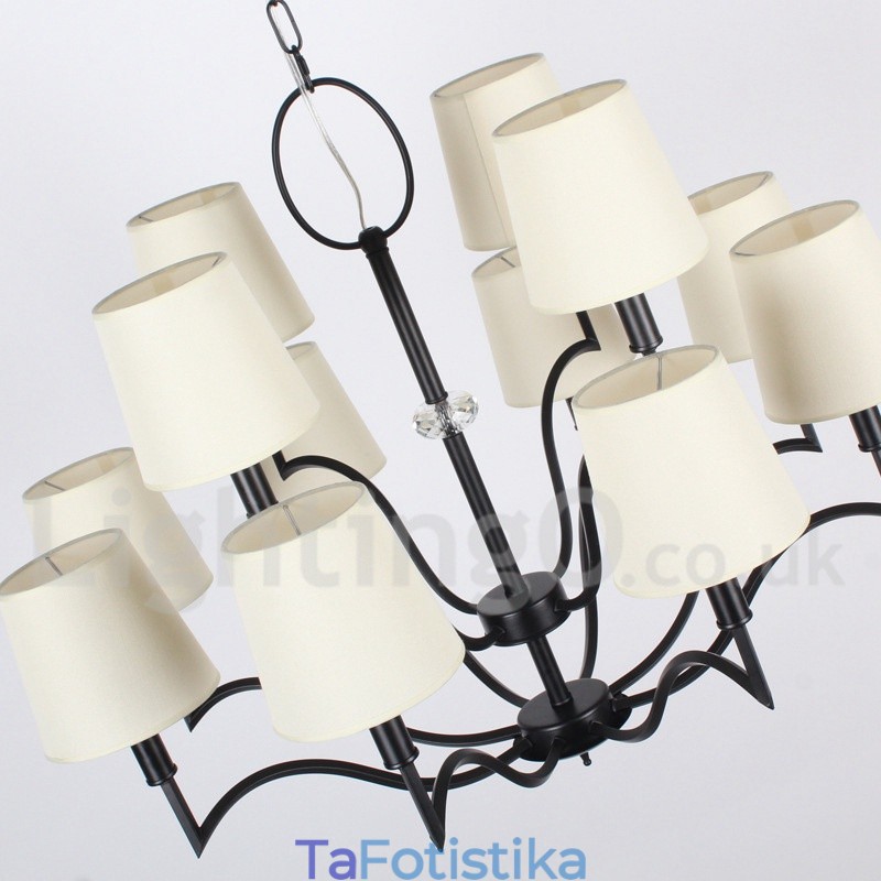 Πολυέλαιος 12 Light Modern Contemporary Style Candle