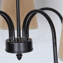 Πολυέλαιος 5 Light Retro Contemporary Style Candle