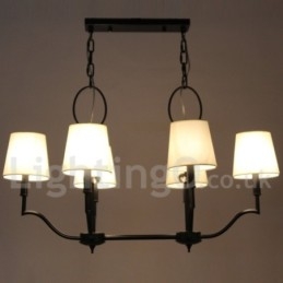 Πολυέλαιος 6 Light Modern Contemporary Style Candle