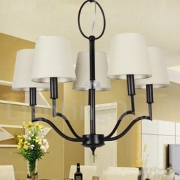 Πολυέλαιος 5 Light Modern Contemporary Style Candle