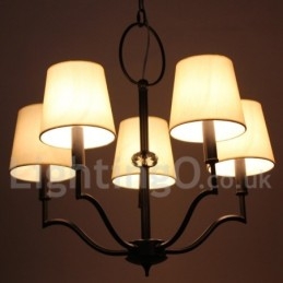 Πολυέλαιος 5 Light Modern Contemporary Style Candle