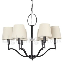 Πολυέλαιος 6 Light Modern Contemporary Style Candle