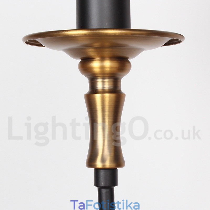 Πολυέλαιος 3 Light Retro Contemporary Style Candle