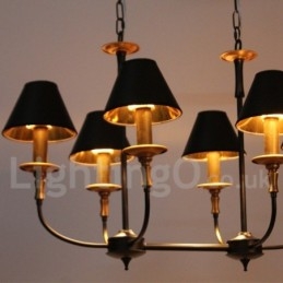 Πολυέλαιος 6 Light Retro Contemporary Style Candle