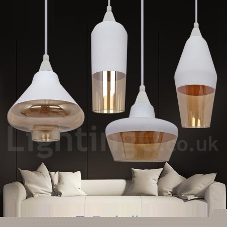 European Retro Lounge γυάλινο κρεμαστό φως European Retro Lounge γυάλινο κρεμαστό φως