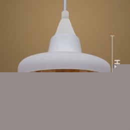 European Retro Lounge γυάλινο κρεμαστό φως