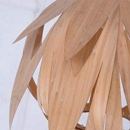 Πολυέλαιος από μπαμπού Vintage Creative Home Cage Bird