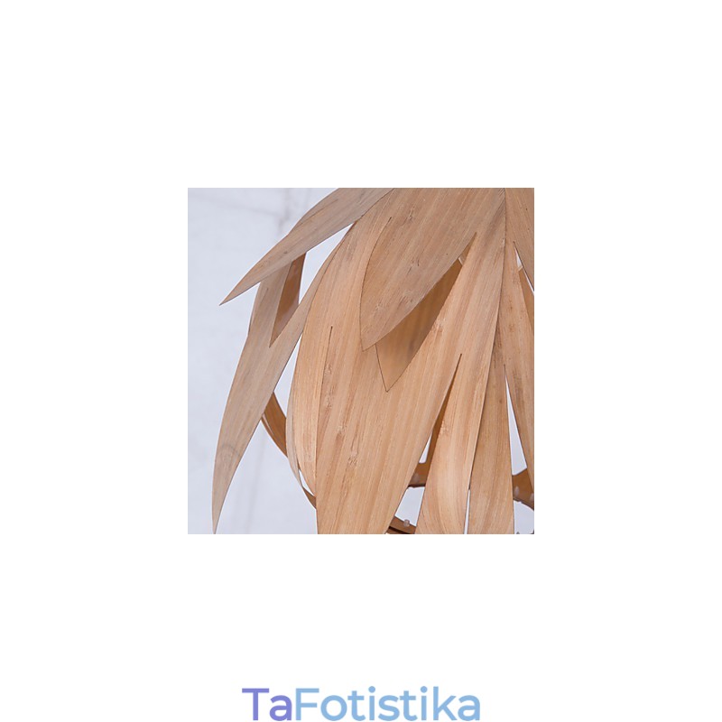 Πολυέλαιος από μπαμπού Vintage Creative Home Cage Bird