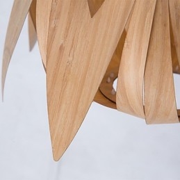 Πολυέλαιος από μπαμπού Vintage Creative Home Cage Bird
