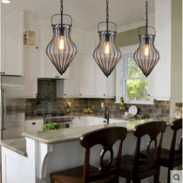 1 Κρεμαστό φωτιστικό Light Vintage Cafe Glass Κρεμαστό Φωτιστικό Loft