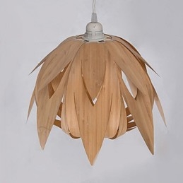 Πολυέλαιος από μπαμπού Vintage Creative Home Cage Bird