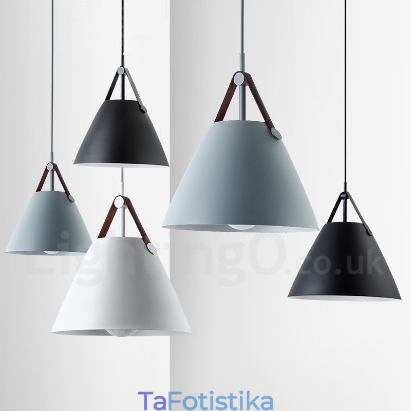 1 Ανοιχτό μενταγιόν σε σκανδιναβικό στυλ Light Vintage κρεμαστό φωτιστικό
