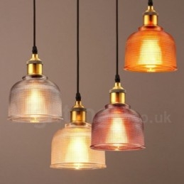 1 Light Modern Contemporary Cafe Multi Colors Glass κρεμαστό φωτιστικό
