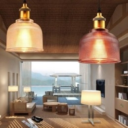 1 Light Modern Contemporary Cafe Multi Colors Glass κρεμαστό φωτιστικό