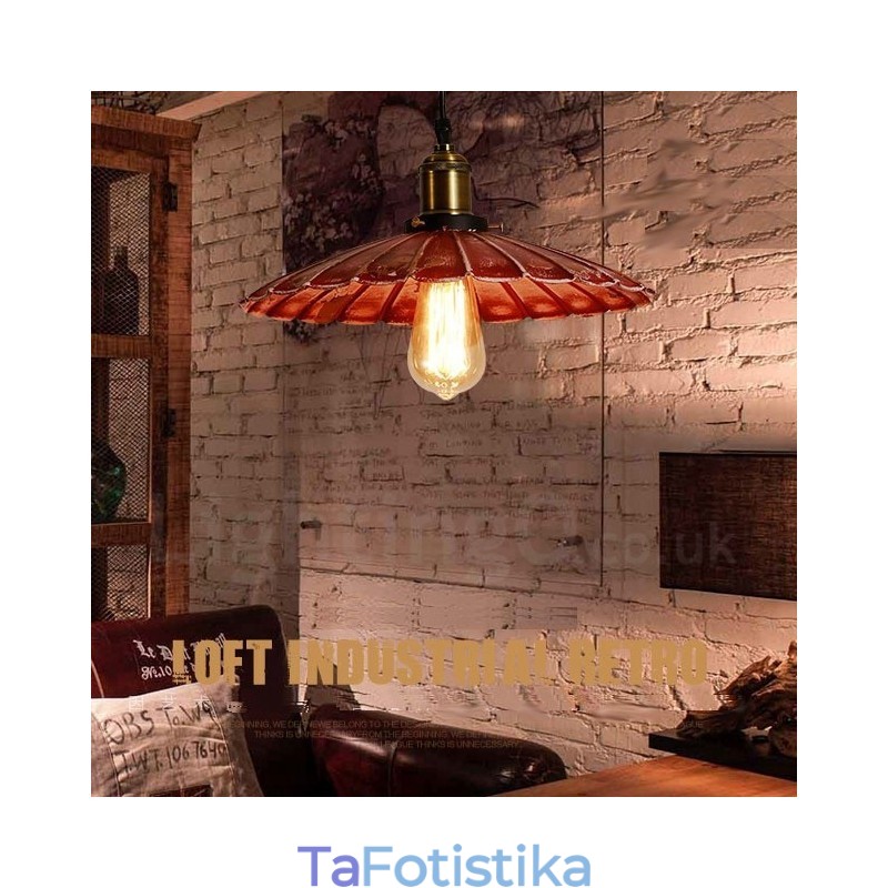 1 Light Rustic Lodge Retro Vintage Κρεμαστό Φωτιστικό Σοφίτα
