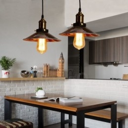 1 Light Rustic Lodge Retro Vintage Κρεμαστό Φωτιστικό Σοφίτα