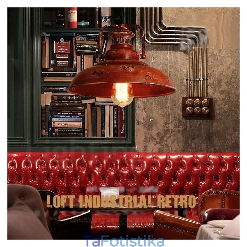 1 Light Rustic Lodge Retro Vintage Κρεμαστό Φωτιστικό Σοφίτα