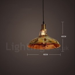 1 Light Rustic Lodge Retro Vintage Κρεμαστό Φωτιστικό Σοφίτα