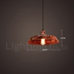 1 Light Rustic Lodge Retro Vintage Κρεμαστό Φωτιστικό Σοφίτα