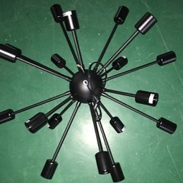 Μινιμαλιστικός πολυέλαιος Radial 18 σε βορειοαμερικανικό στυλ