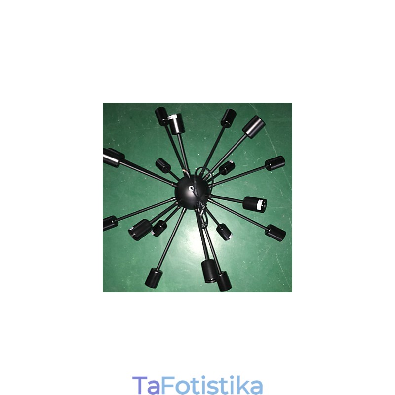 Μινιμαλιστικός πολυέλαιος Radial 18 σε βορειοαμερικανικό στυλ