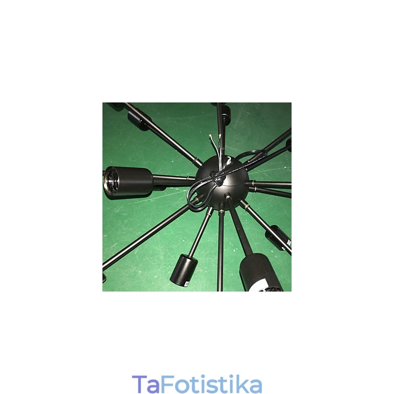 Μινιμαλιστικός πολυέλαιος Radial 18 σε βορειοαμερικανικό στυλ
