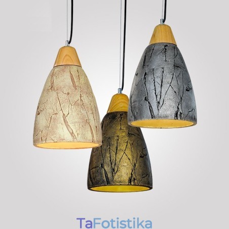 1 Light Cement Μοντέρνο Σύγχρονο Κρεμαστό Φωτιστικό Οροφής 1 Light Cement Μοντέρνο Σύγχρονο Κρεμαστό Φωτιστικό Οροφής