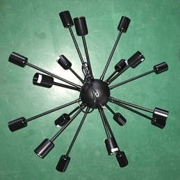 Μινιμαλιστικός πολυέλαιος Radial 18 σε βορειοαμερικανικό στυλ