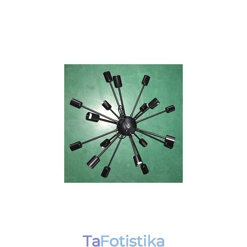Μινιμαλιστικός πολυέλαιος Radial 18 σε βορειοαμερικανικό στυλ
