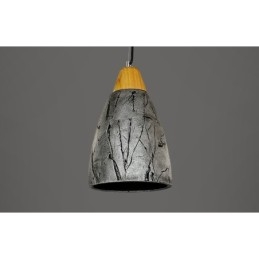 1 Light Cement Μοντέρνο Σύγχρονο Κρεμαστό Φωτιστικό Οροφής