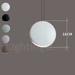 1 Light Cement Μοντέρνο Σύγχρονο Κρεμαστό Φωτιστικό Οροφής