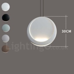 1 Light Cement Μοντέρνο Σύγχρονο Κρεμαστό Φωτιστικό Οροφής