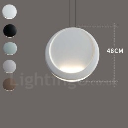 1 Light Cement Μοντέρνο Σύγχρονο Κρεμαστό Φωτιστικό Οροφής