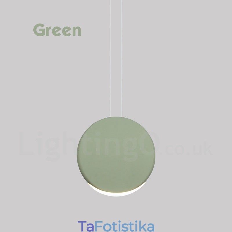 1 Light Cement Μοντέρνο Σύγχρονο Κρεμαστό Φωτιστικό Οροφής