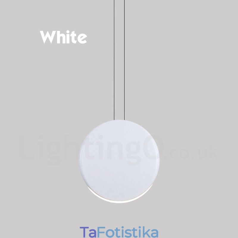 1 Light Cement Μοντέρνο Σύγχρονο Κρεμαστό Φωτιστικό Οροφής
