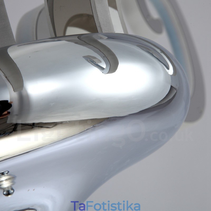 Dimmable Modern Contemporary Πολυέλαιος 12 Light Steel με Ακρυλική Απόχρωση